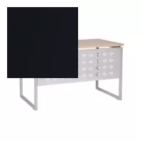 Bàn làm việc khung thép mặt gỗ Melamine HR140C2 - HR140C2Y1